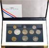 Frankreich 1 Centime - 100 Francs KMS Jahressatz -