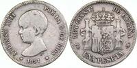 Spanien 1 Peseta Alfonso XIII. -