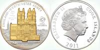Cook Islands 10 Dollars Westminster Abbey - Skulpturmünze (Motiv zum Aufstellen) -