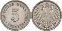 Kaiserreich 5 Pfennig 1898 A BU, fein
