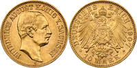 Sachsen 10 Mark Friedrich August III. -