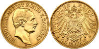 Sachsen 10 Mark Friedrich August III. -
