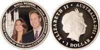Australien 1 Dollar Verlobung Prinz William/Kate Middleton -
