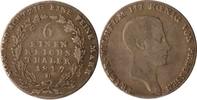 Brandenburg-Preussen 1/6 Taler Friedrich Wilhelm III. -