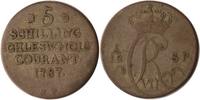Schleswig-Holstein 5 Schilling Christian VII. -
