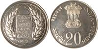 Indien 20 Rupees Grow more Food -