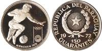 Paraguay 150 Guaranies Fußballspieler -