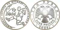 Russland 3 Rubel Spieler vor Europakarte -