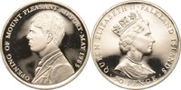Falkland Inseln 50 Pence Eröffnung des Militärflughafens Mount Pleasant Airport durch Prinz Andrew -