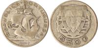 Portugal 5 Escudos Segelschiff -