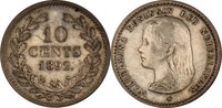 Niederlande 10 Cents Wilhelmina -