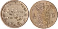 Niederländisch Indien 1/10 Gulden Niederländisch Indien, 1/10 Gulden, 1896, vz+ -
