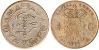 Niederländisch Indien 1/4 Gulden Niederländisch Indien, 1/4 Gulden, 1882, fast vz -