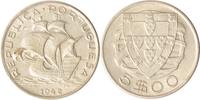 Portugal 5 Escudos Segelschiff -