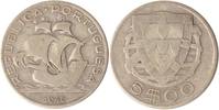Portugal 5 Escudos Segelschiff -