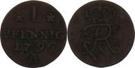 Preussen 1 Pfennig Friedrich Wilhelm II. -