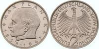 BRD 2 DM 1965 F Max Planck Proof