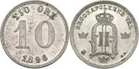 Schweden 10 Öre Oskar II. -