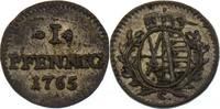 Sachsen 1 Pfennig Friedrich August III. -