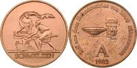 DDR Medaille Abschlag der Schadowfries-Medaille Schmelzen -