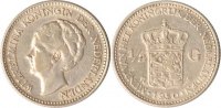 Niederlande 1/2 Gulden Niederlande, 1/2 Gulden, Wilhelmina, 1930, ss/vz -
