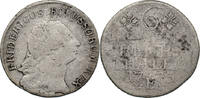 Preussen 1/6 Taler Friedrich II. -