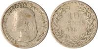 Niederlande 10 Cents Wilhelmina -