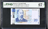 Bulgaria 20 Leva 2020 20 leva 2020 bulgaria pmg 67 epq 67 EPQ 86,00 EUR  Excl. 14,00 EUR Verzending