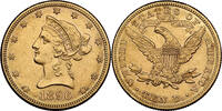 USA 10 $ 1896 UNC 2049,00 EUR  Excl. 25,00 EUR Verzending