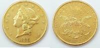 USA $20 1895 S AU+ 3149,00 EUR  Excl. 20,00 EUR Verzending