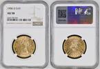 USA $10 EAGLE 1906 D NGC AU 58 1599,00 EUR  Excl. 20,00 EUR Verzending