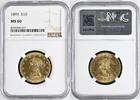 USA $10 EAGLE 1893 NGC MS 60 1689,00 EUR  Excl. 20,00 EUR Verzending