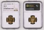 RUSSIA 10 Roubles 1899 AT NGC MS 62 1799,00 EUR  Excl. 25,00 EUR Verzending