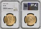USA $20 DOUBLE EAGLE 1907 S NGC AU 58 3174,00 EUR  Excl. 20,00 EUR Verzending