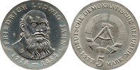 DDR 5 Mark Friedrich Ludwig Jahn, 125. Todestag, Berlin -