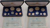 Barbados 18,91 Dollar Original Proof Set, Franklin Mint, 8 Münzen -