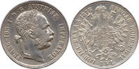 Österreich 1 Florin Franz Joseph I, Kaiser von Österreich, Wien -