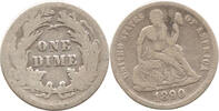 USA 1 Dime Seated Liberty, Philadelphia, 10 Cents -
