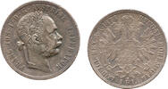 Österreich 1 Florin Franz Joseph I, Kaiser von Österreich, Wien -