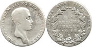 Preussen 1 Reichsthaler Vierzehn eine feine Mark, Friedrich Wilhelm III, Berlin -