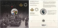 Kanada 10 Dollar Im Namen von George VI, Kanadische Armee, Royal Canadian Mint, Ottawa -