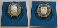 Panama 20 Balboas Simón Bolívar, Unzirkulierte Münzen, Franklin Mint, Pennsylvania -