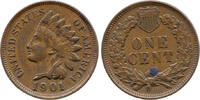 USA 1 Cent Indian Head, Liberty, United States Mint of Philadelphia -