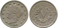 USA 5 cent United States Mint of Philadelphia, Liberty Nickel, mit CENTS -