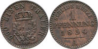Preußen 1 Pfenning Friedrich Wilhelm IV., 1840 - 1861, 360 einen Thaler, Scheidemünze -