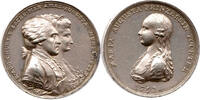 Sachsen Silbermedaille Kurfürst Friedrich August III. 1763-1806 zum Besten der Armenschulen Hoeckner -