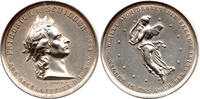 Deutschland Personenmedaille 100. Geburtstag, Friedrich Schiller, 1759-1805, Silberabschlag von Zinnmedaille -
