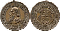 Deutschland Turnmedaille Friedrich Ludwig Jahn, Kempen, 19. Turnfest, 8. - 10. Juli, -