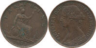 Großbritannien 1 Farthing Victoria, 1837 - 1901, Royal Mint, London -