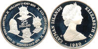Cayman Islands 25 Dollar Kings of England, House of Tudor, Henry I, William I, William II, Stephen -